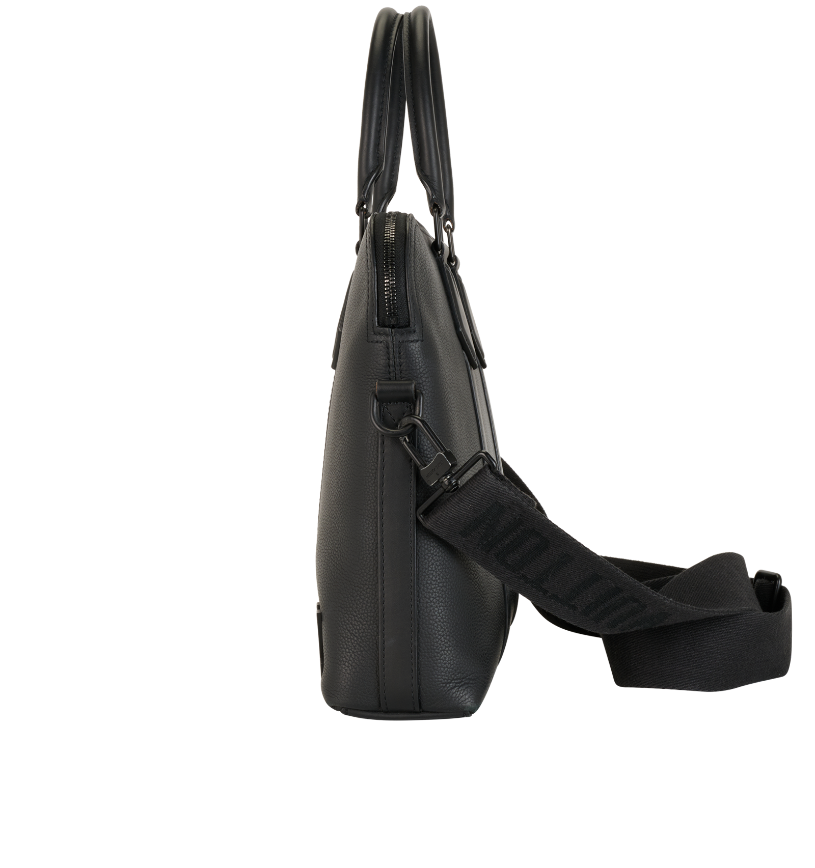 Takeoff Briefcase, &pound;1,100, Handbags, Black, Leather, Bottom view